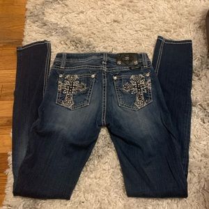 MissMe Medium Wash Skinny Jean